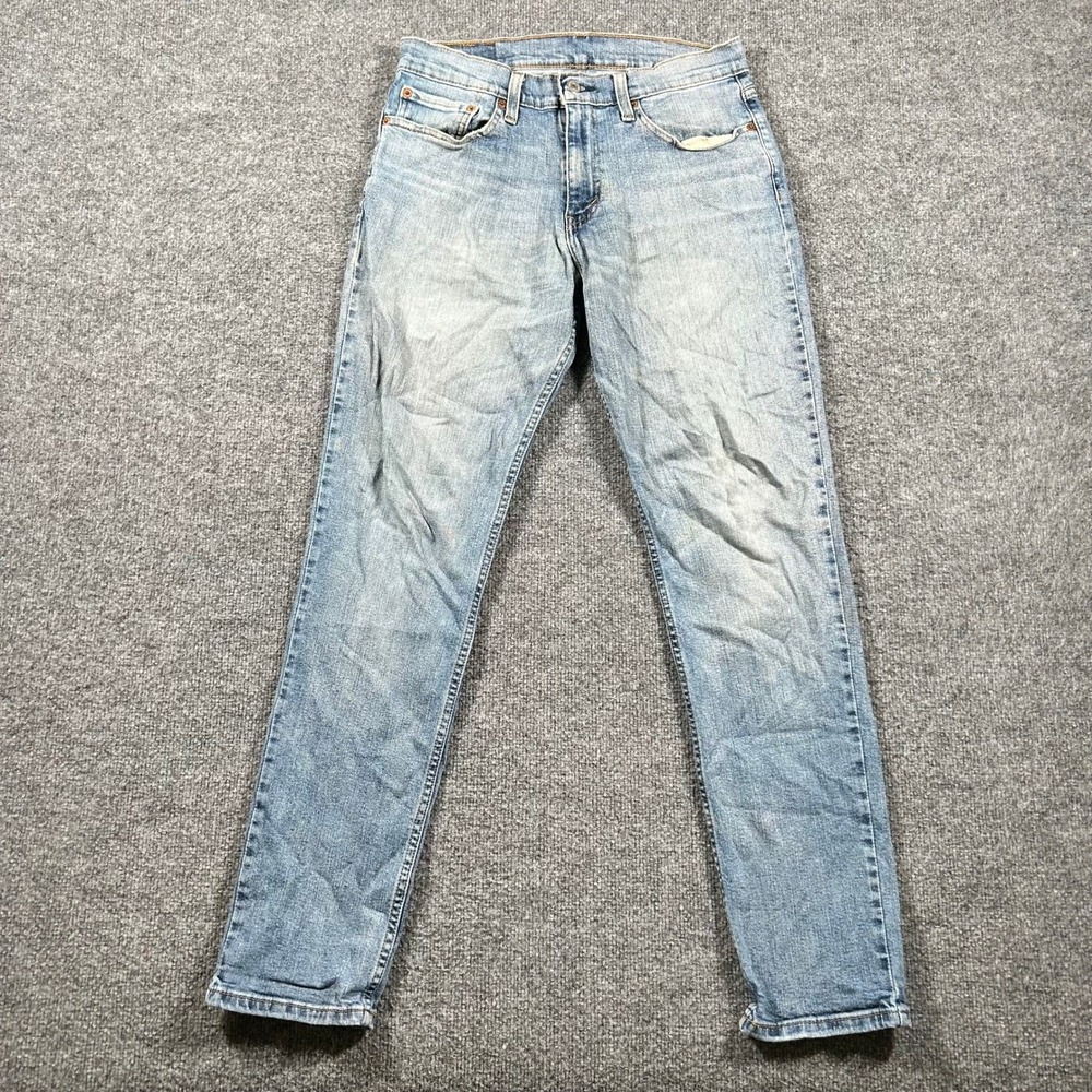 Levi's Jeans Mens Size 31x32 Light Wash 511 Slim Fit Blue Denim Casual Pants